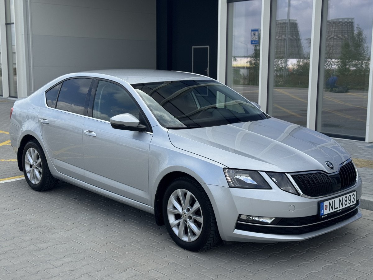 Škoda Octavia 2017 nuoma Vilnius